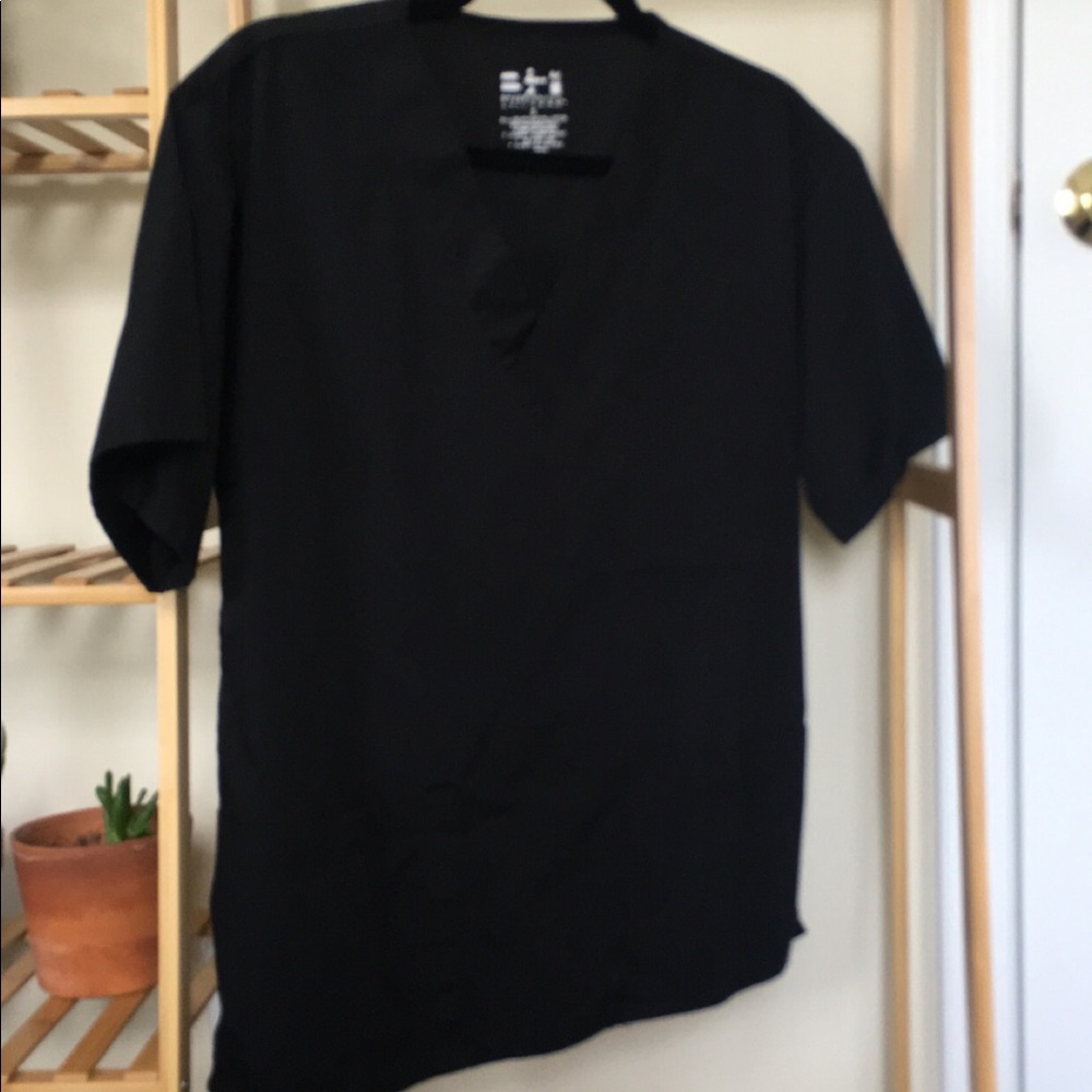Black Scrub Top